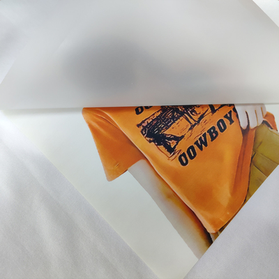 Good price 0.075mm 60cm Hot Peeling Cool Peeling Pet Dtf Transfer Film do drukarki DTF w Internecie