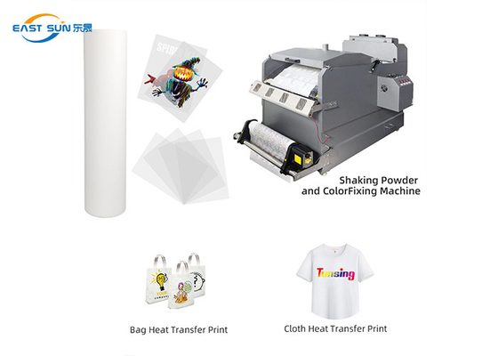 Good price Przezroczysta 30 cm 60 cm folia do transferu sublimacyjnego PET DTF Film Roll w Internecie