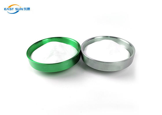 Biały poliuretanowy proszek do transferu na gorąco na bawełnianym sitodruku